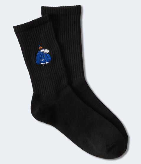 Peanuts® | Aéropostale Snoopy Puffer Jacket Crew Socks Peanuts® | Aéropostale Snoopy Puffer Jacket Crew Socks