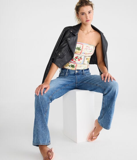 Island Fruit Graphic Tube Top Island Fruit Graphic Tube Top