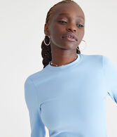Long Sleeve Air Softspun Cropped Active Top