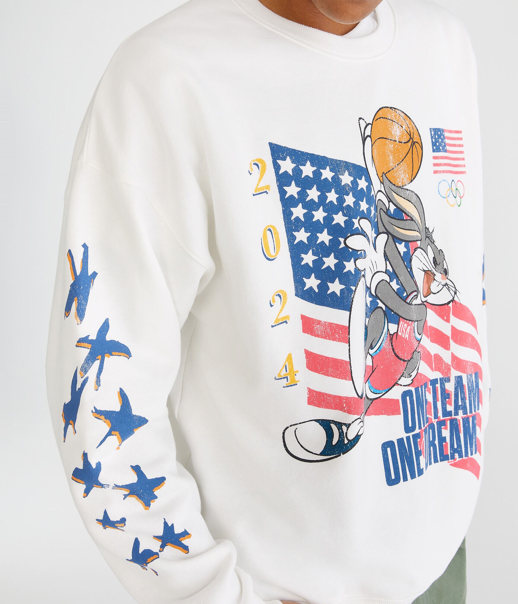 Looney Tunes x Team USA One Dream Crew Sweatshirt