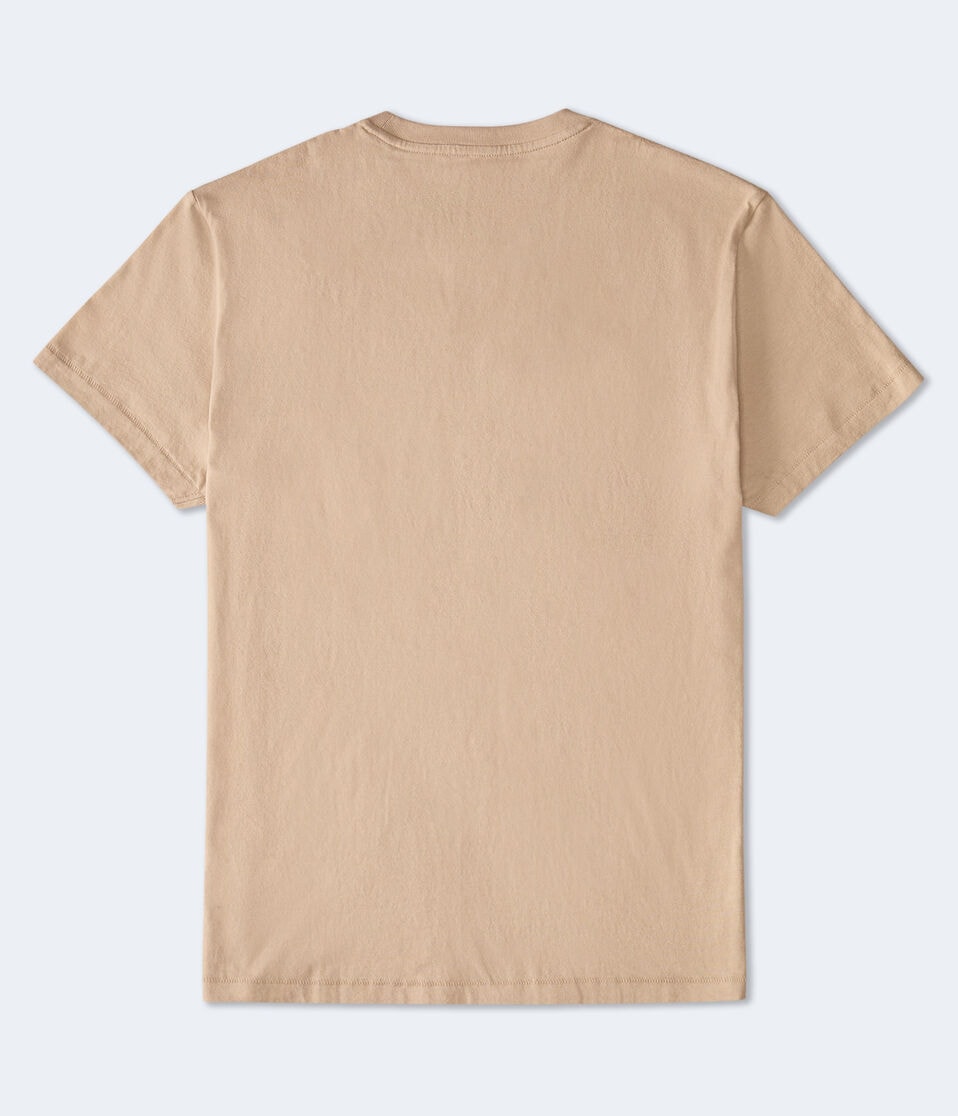 Aeropostale Large 87 Appliqué Graphic Tee