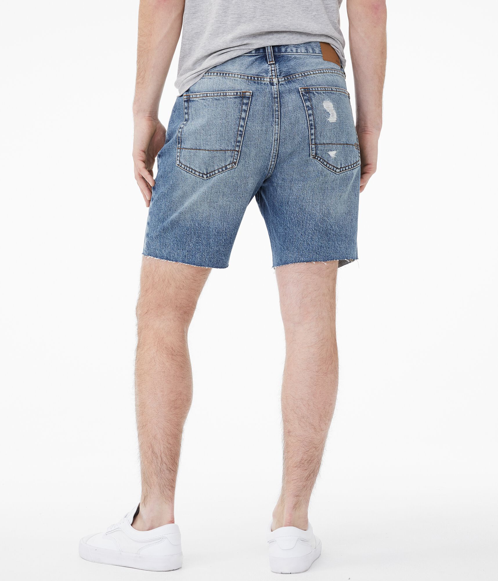 Aeropostale mens jean shorts clearance