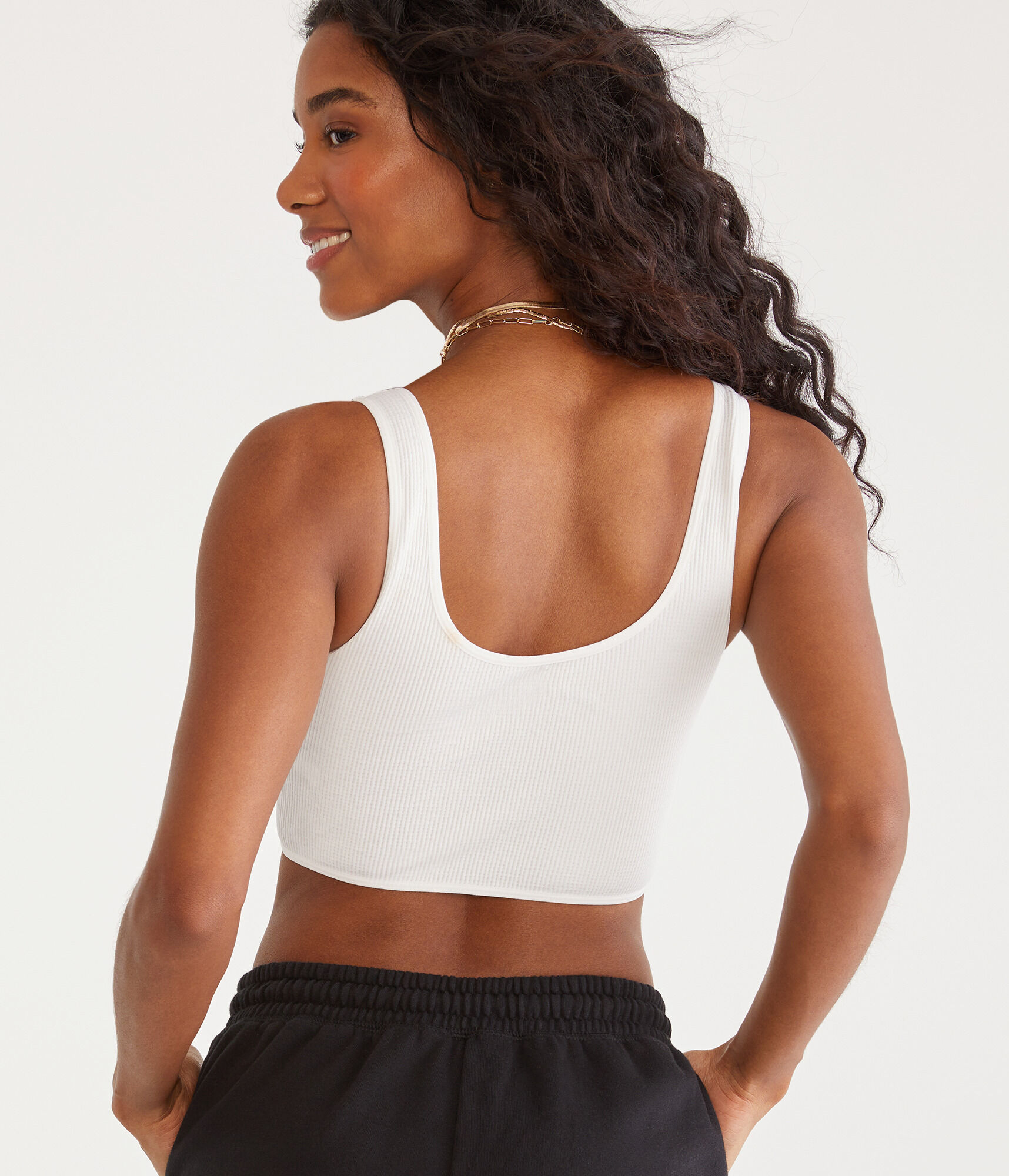 Seriously Soft Seamless Cropped Corset Tank