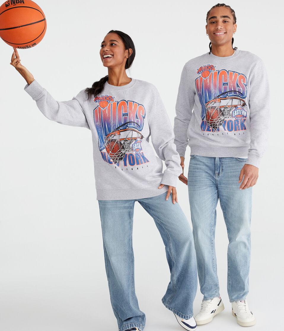 New York Knicks Net Crew Sweatshirt