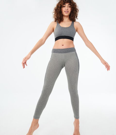 Colorblocked Pocket Ankle Leggings Colorblocked Pocket Ankle Leggings