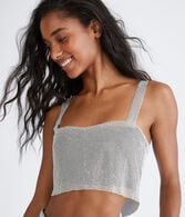 Chain Mail Cropped Party Top