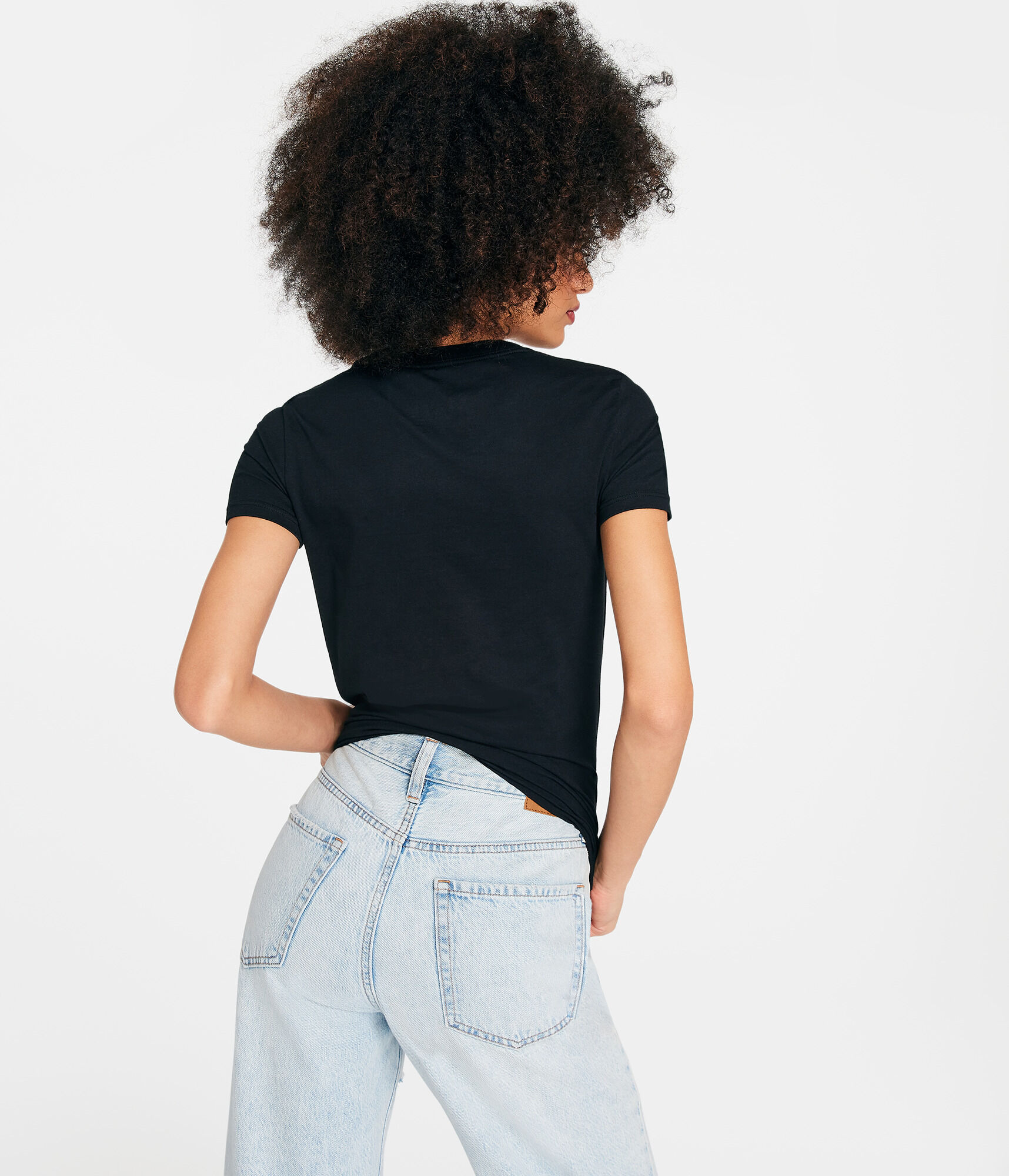 Devil Cherub Glitter Graphic Tee