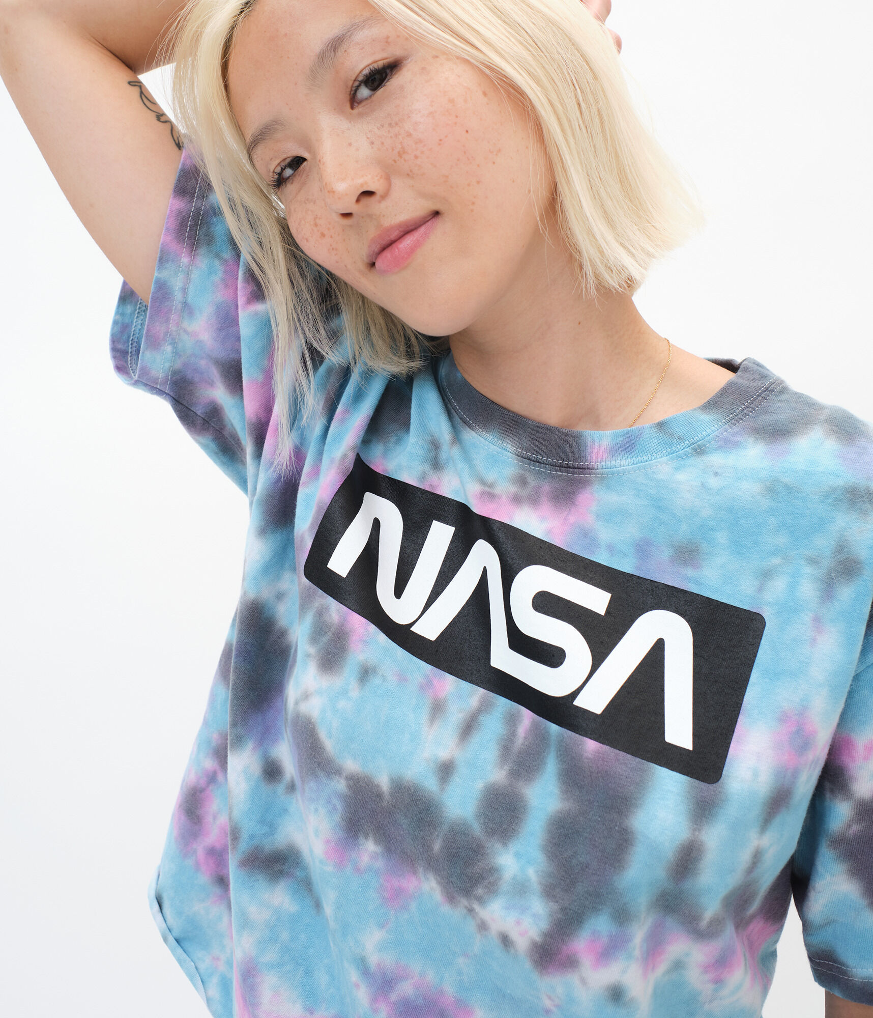 NASA Tie-Dye Graphic Tee