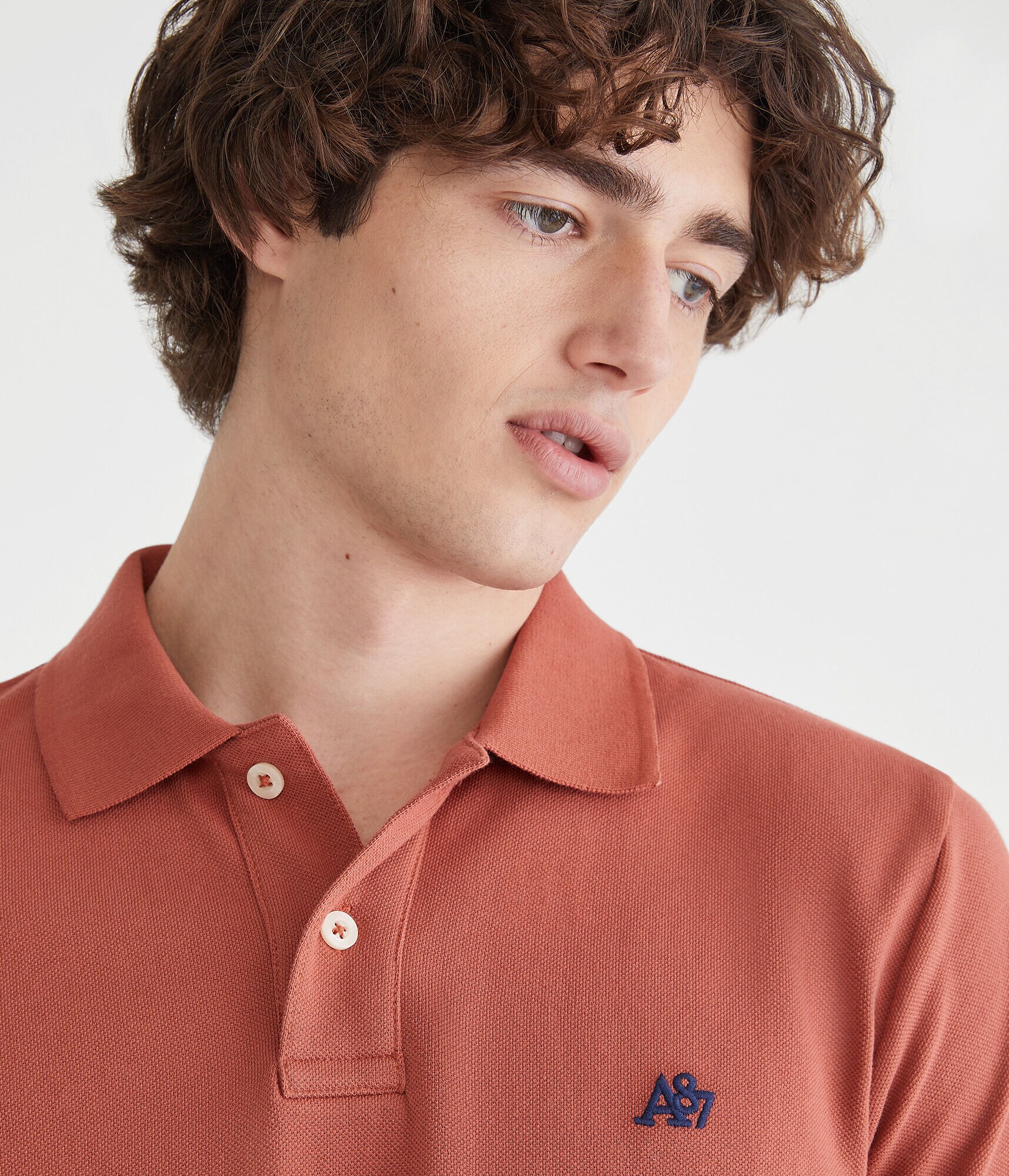 Eco A87 Logo Piqu&eacute; Polo