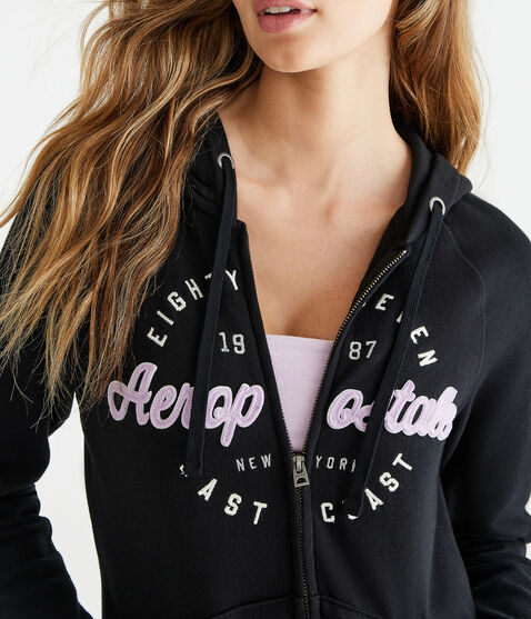 Aeropostale East Coast Full-Zip Hoodie