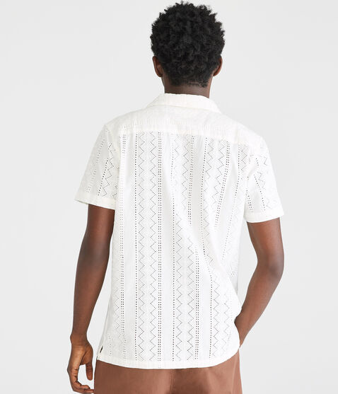 Geometric Textured Shirt