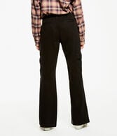 Low-Rise Flare Utility Cargo Pants