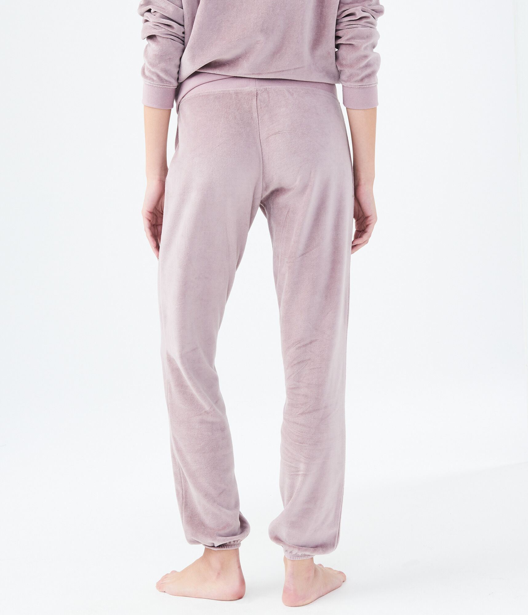 Velour Cinch Sweatpants