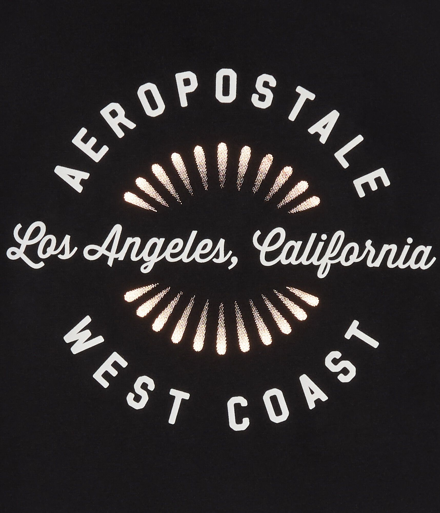 Aeropostale Los Angeles Foil Graphic Tee