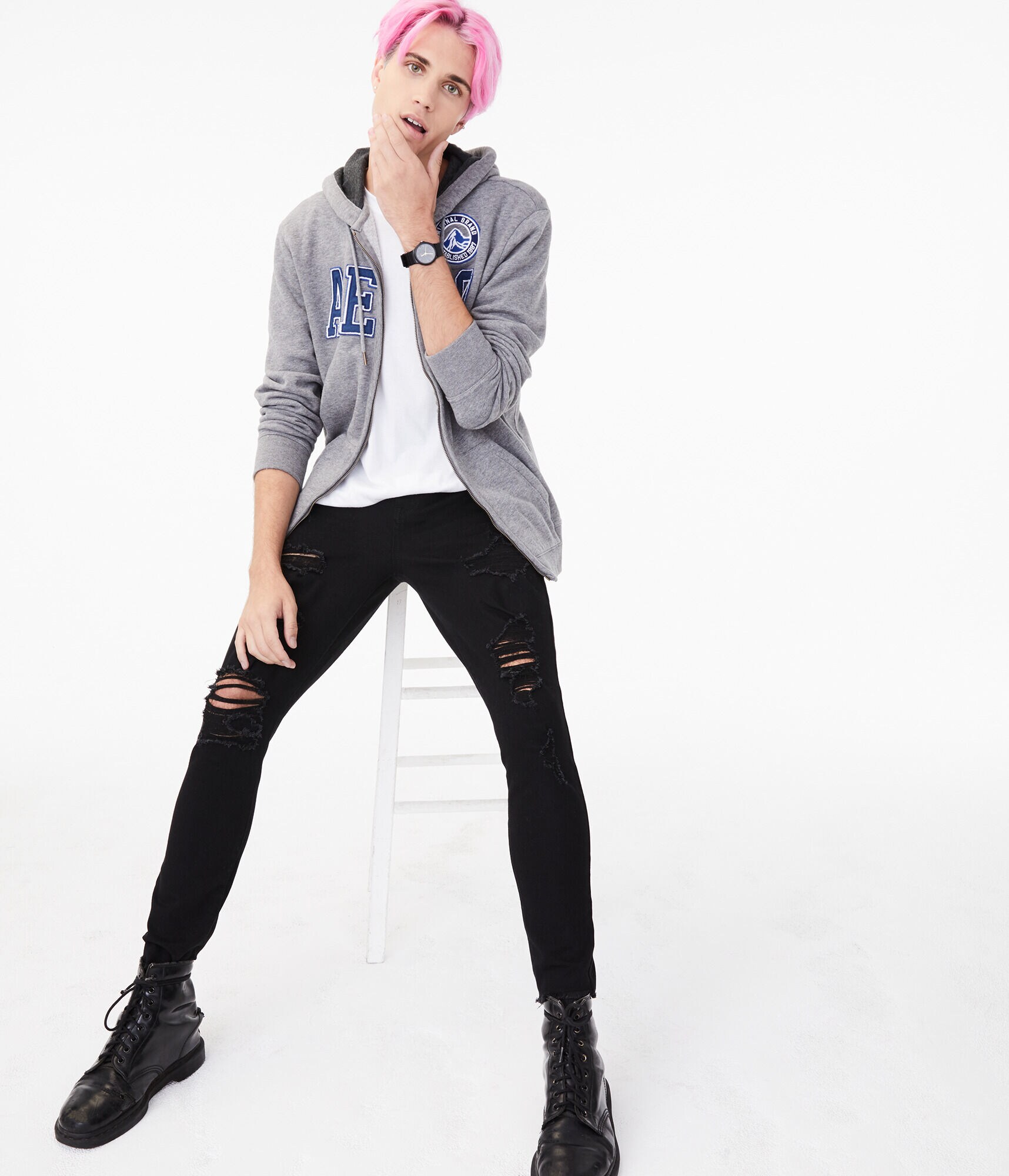 Aero Patch Full-Zip Hoodie