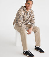 Woodland Camo Boxy Pullover Hoodie