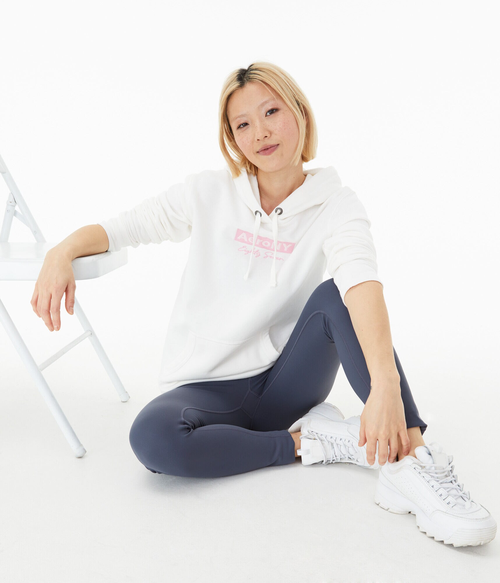 Aero NY Box Logo Pullover Hoodie