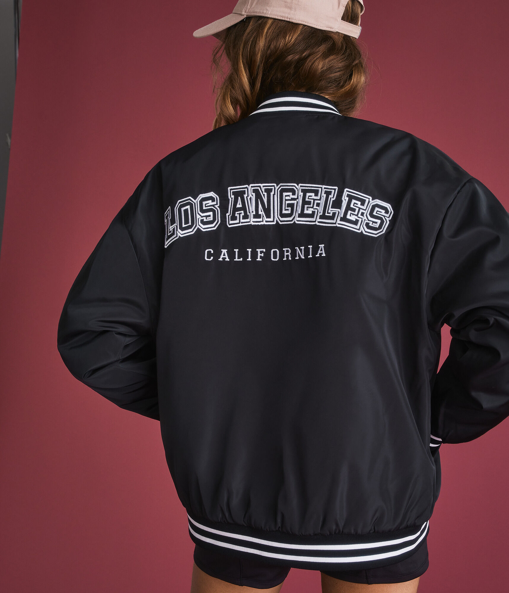 City Oversized Bomber Jacket