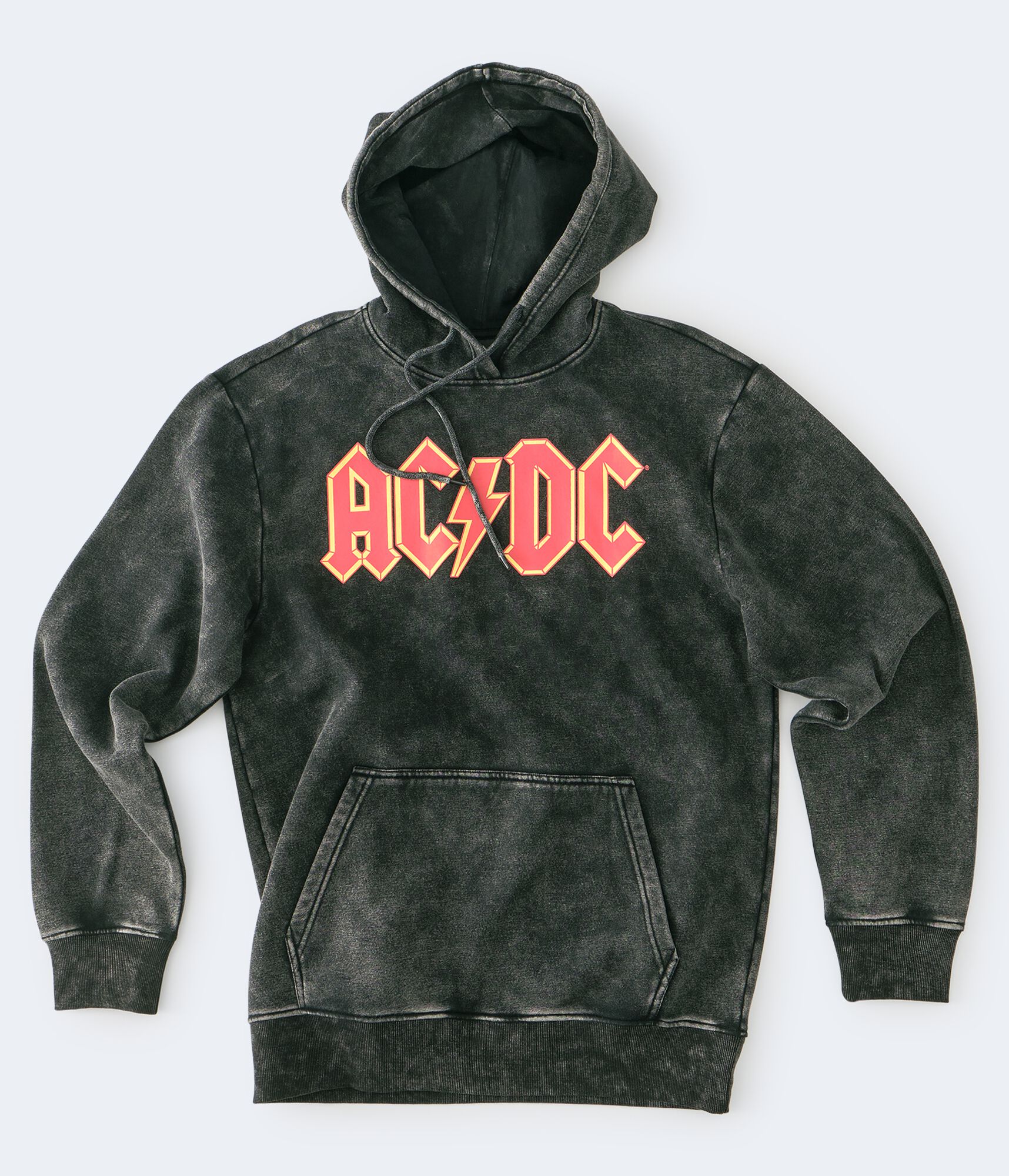 AC/DC Mineral Wash Pullover Hoodie1