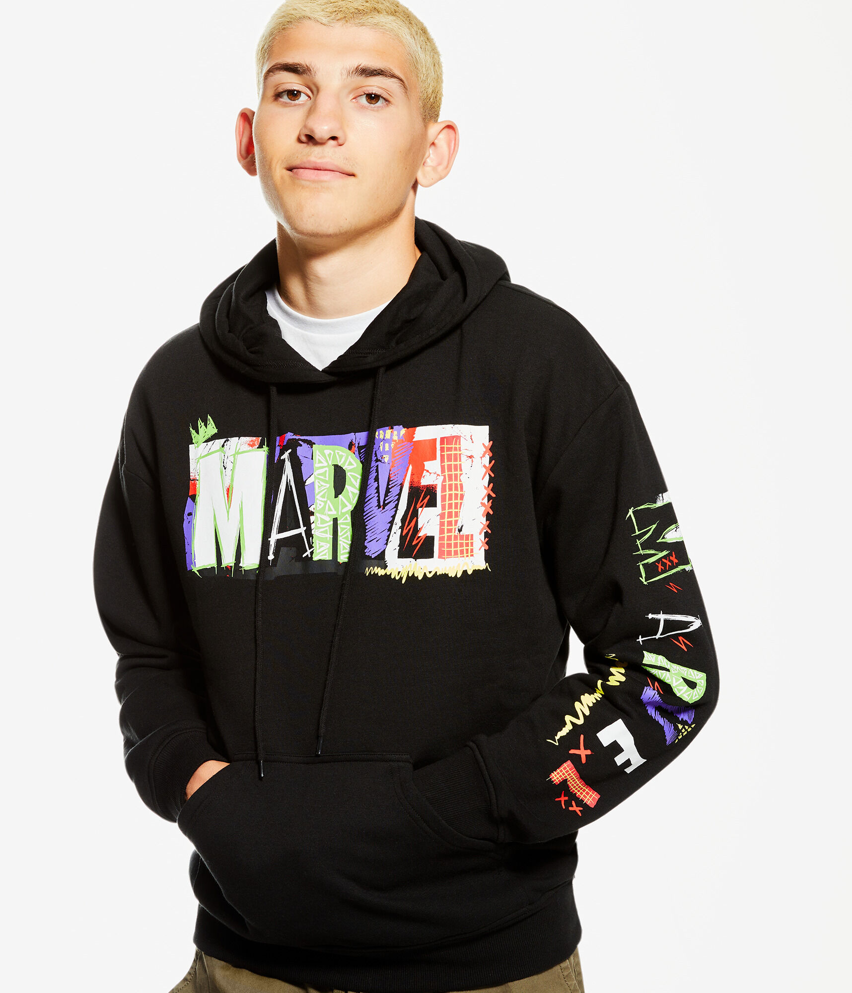 Marvel Logo Pullover Hoodie