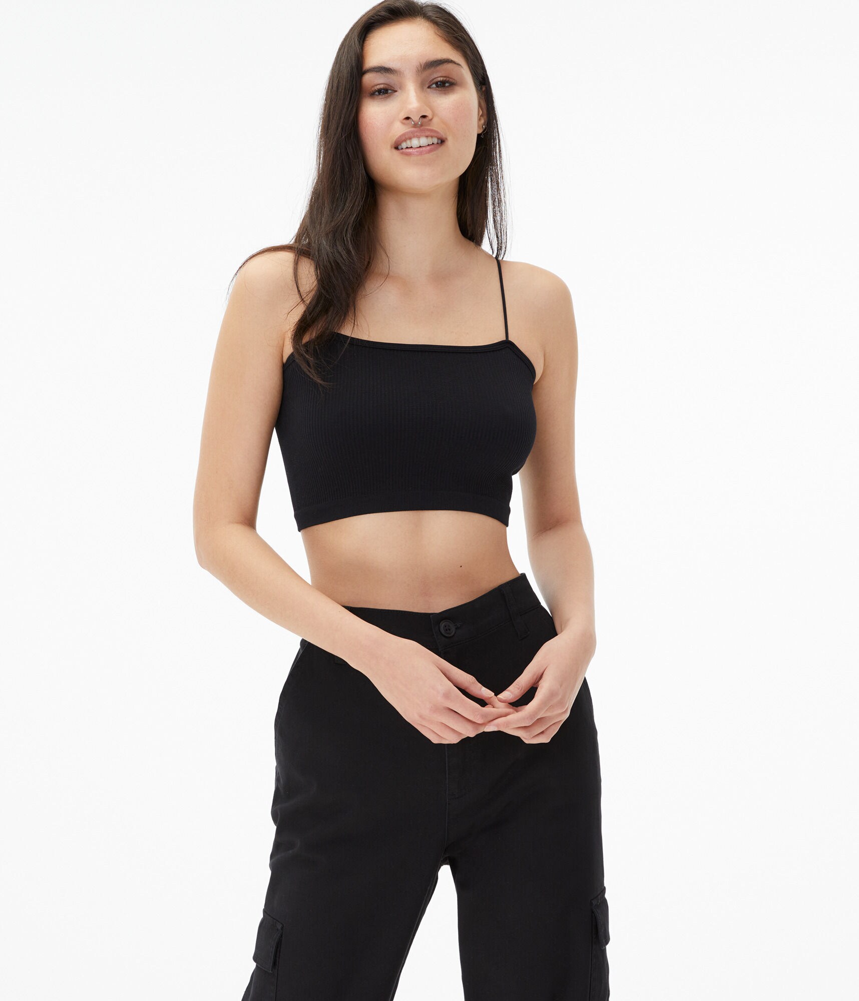 Seriously Soft Seamless Cropped Cami
