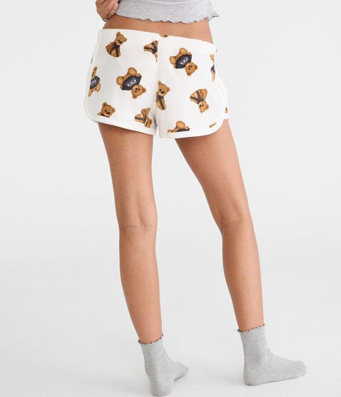 Teddy Bear Polyfleece Sleep Shorts Teddy Bear Polyfleece Sleep Shorts