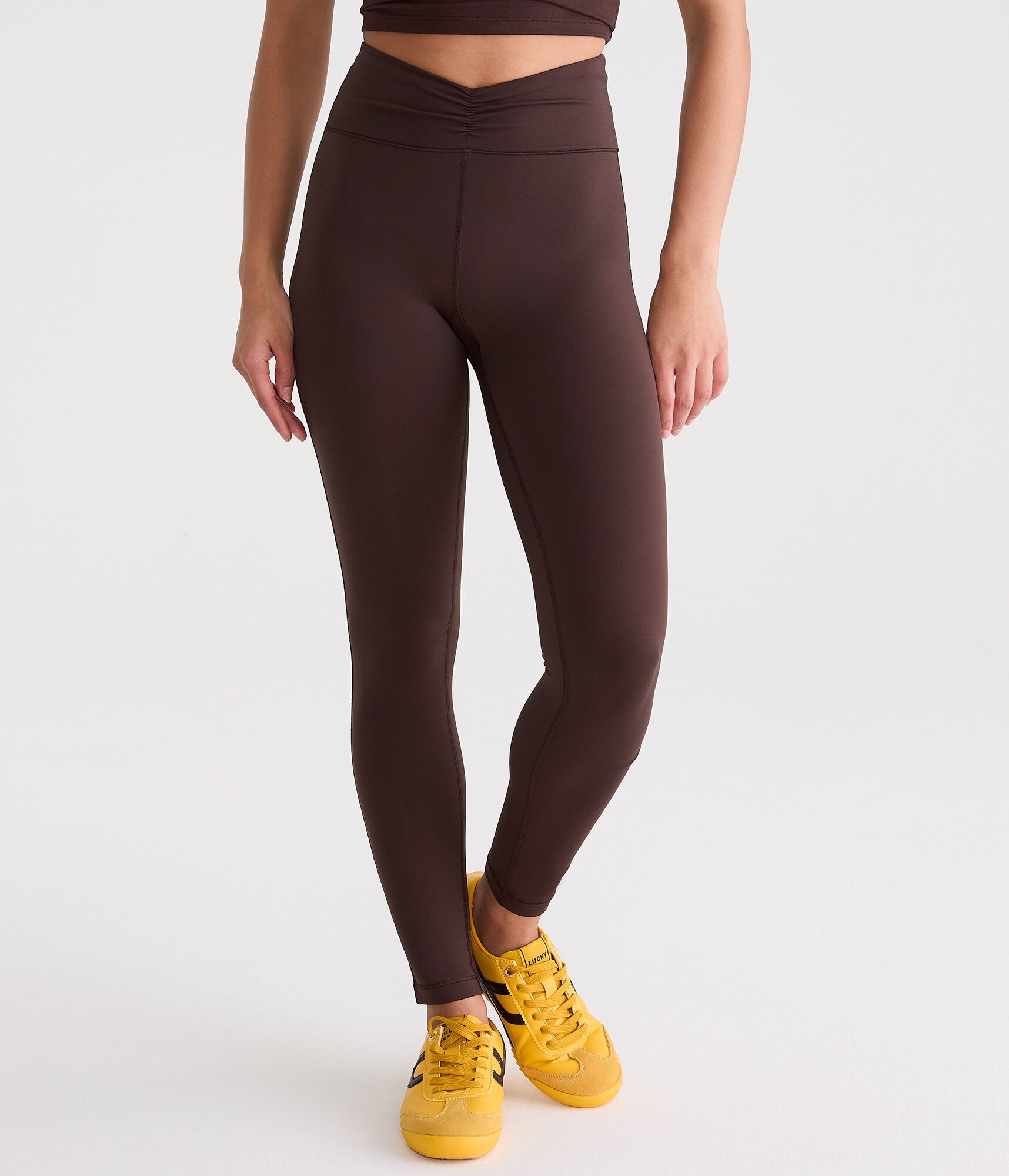 Buttery Soft High-Rise Cinch Waist Leggings