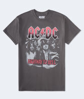 AC/DC Highway To Hell Oversized Graphic Tee