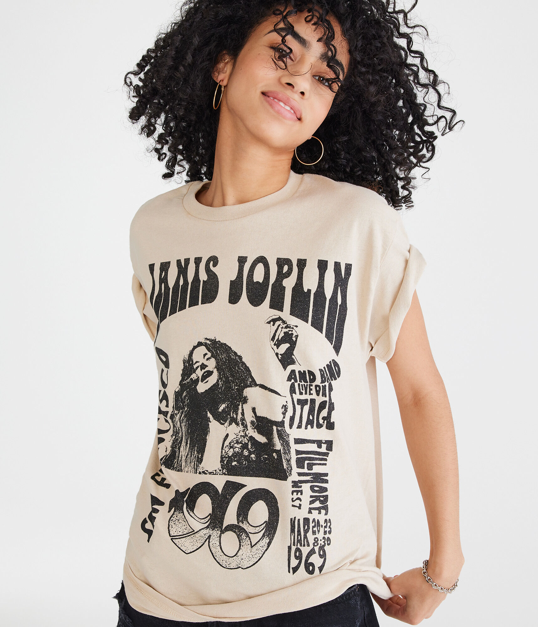 Janis Joplin Fillmore West Graphic Tee