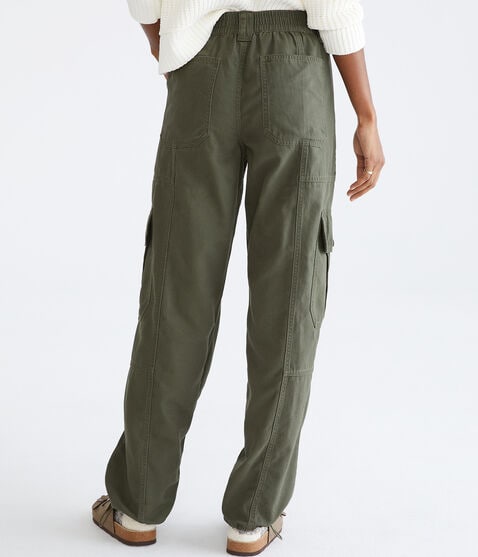Cinched Hem Utility Cargo Pants Cinched Hem Utility Cargo Pants