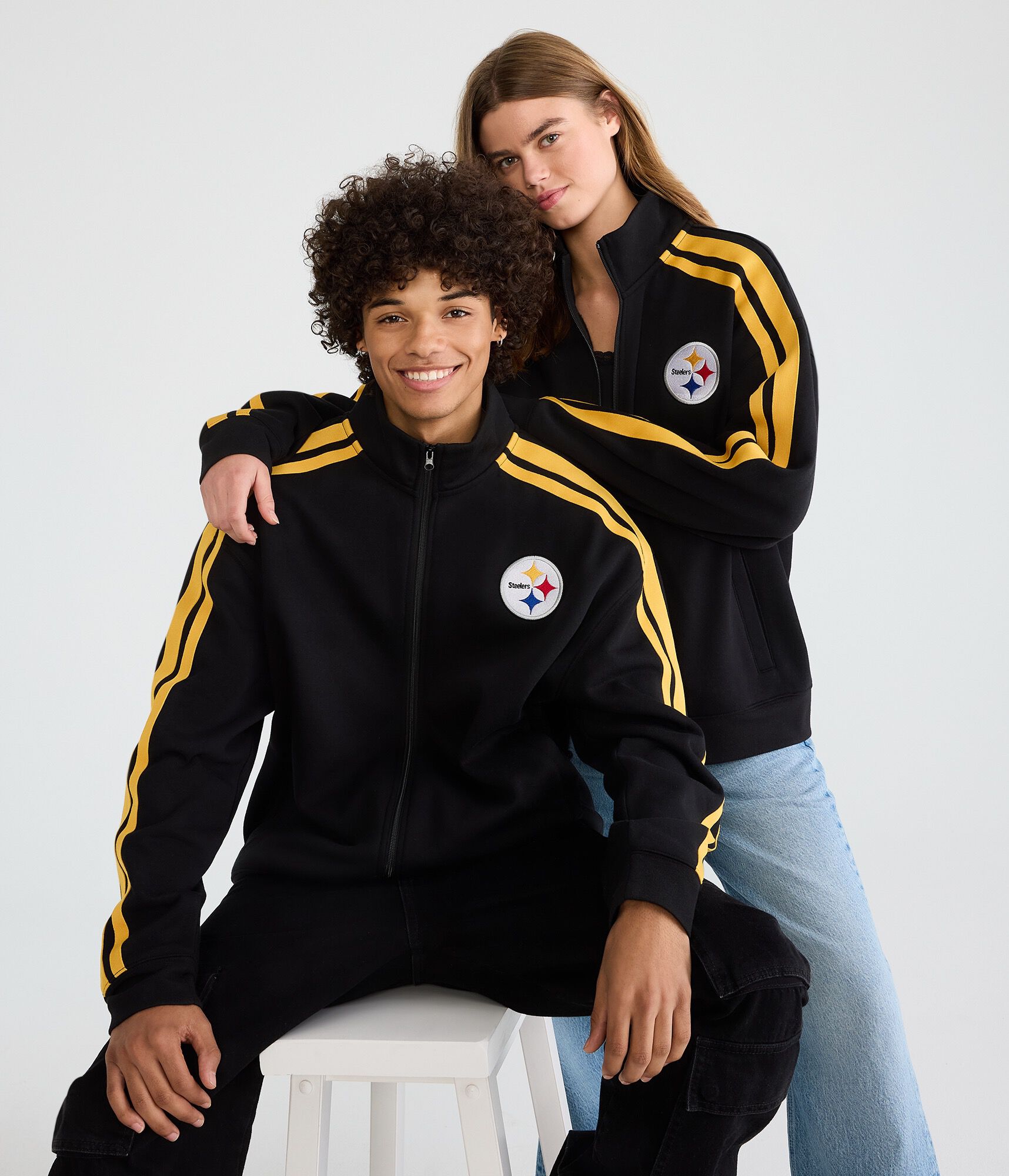 Pittsburgh Steelers Fleece Track Jacket
