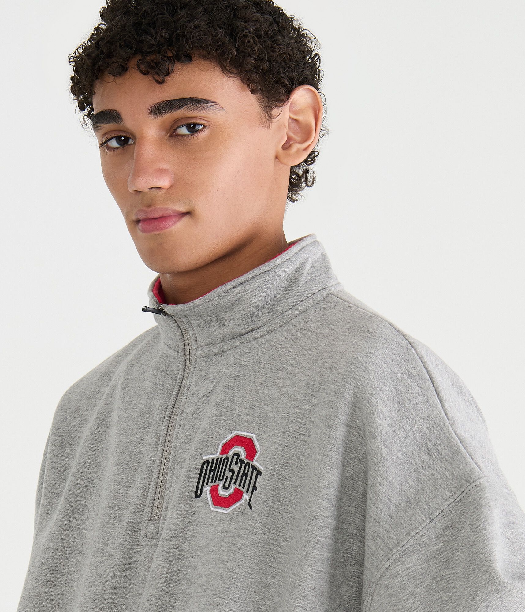 Ohio State Buckeyes Quarter-Zip Sweatshirt