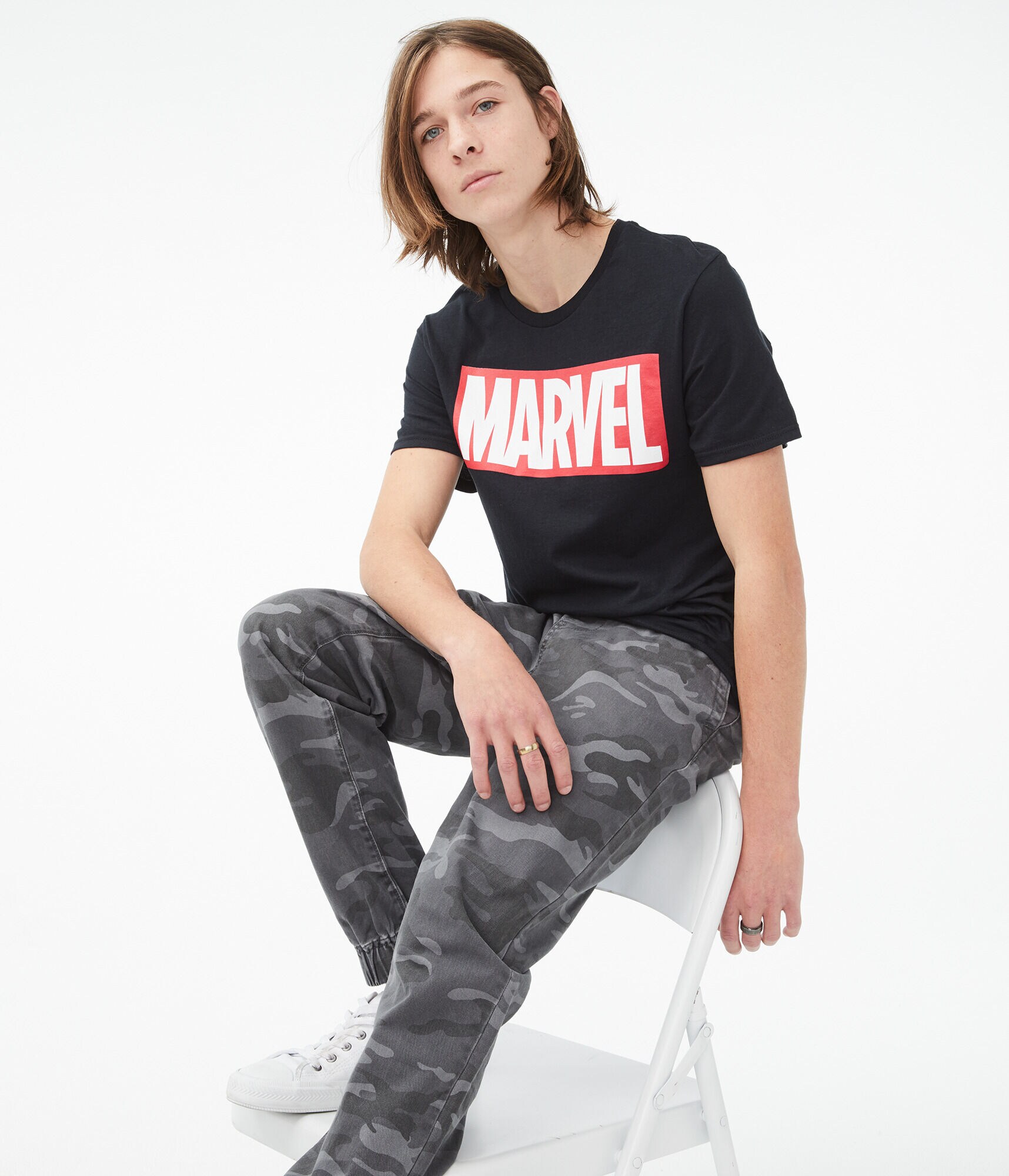 Marvel Logo Graphic Tee