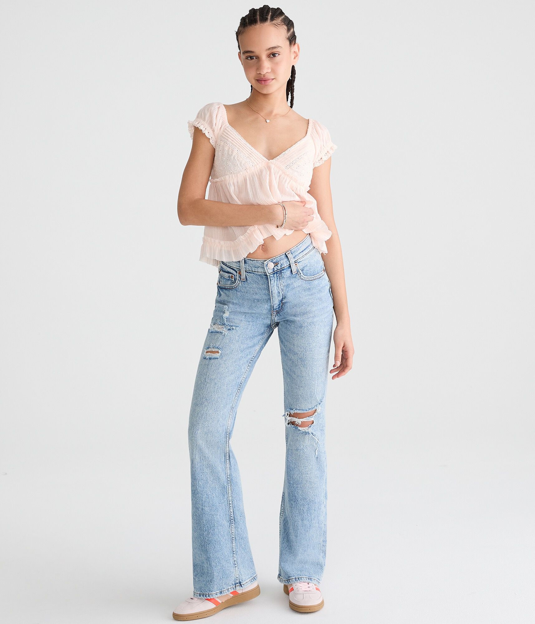 High-Rise Flare Jean