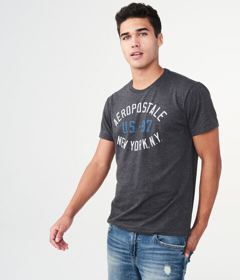 Aero US-87 NY Logo Graphic Tee Aero US-87 NY Logo Graphic Tee