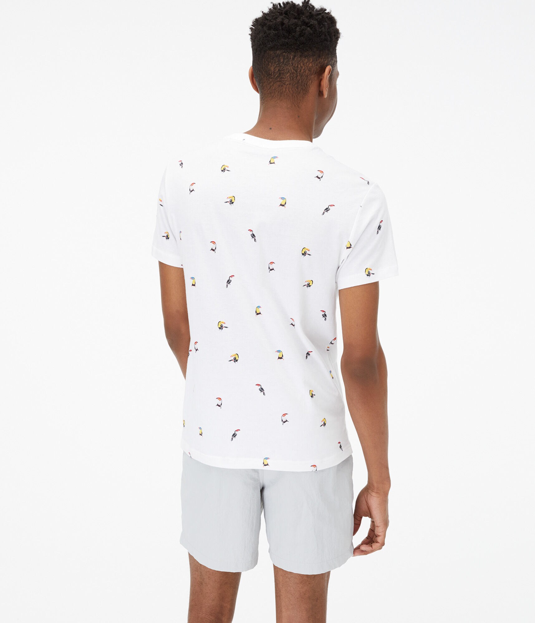 Toucan Print Graphic Tee***