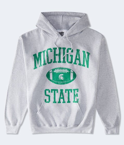 Michigan State Football Pullover Hoodie Michigan State Football Pullover Hoodie