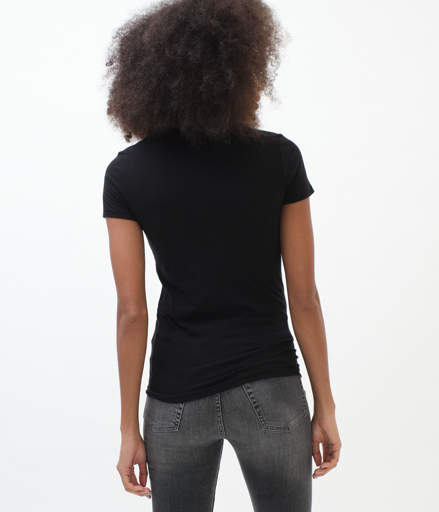 Aero Flocked Rose Graphic Tee