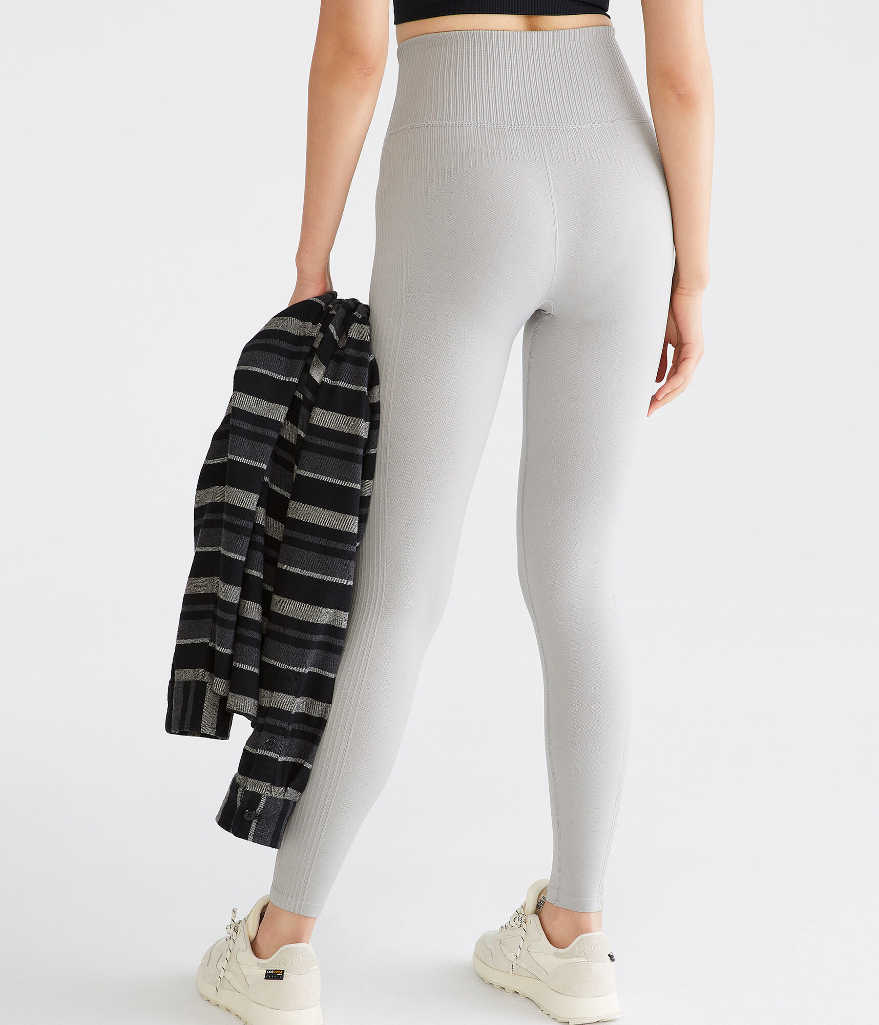 High-Rise Seamless Ankle Leggings