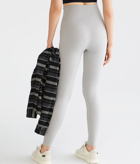 High-Rise Seamless Ankle Leggings