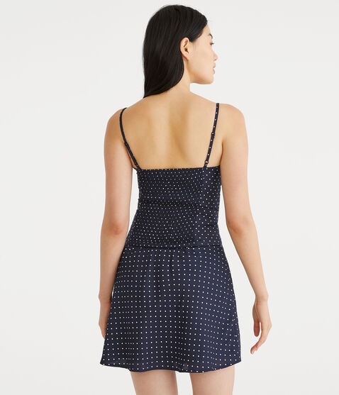 Polka Dot Sweetheart Fit & Flare Dress