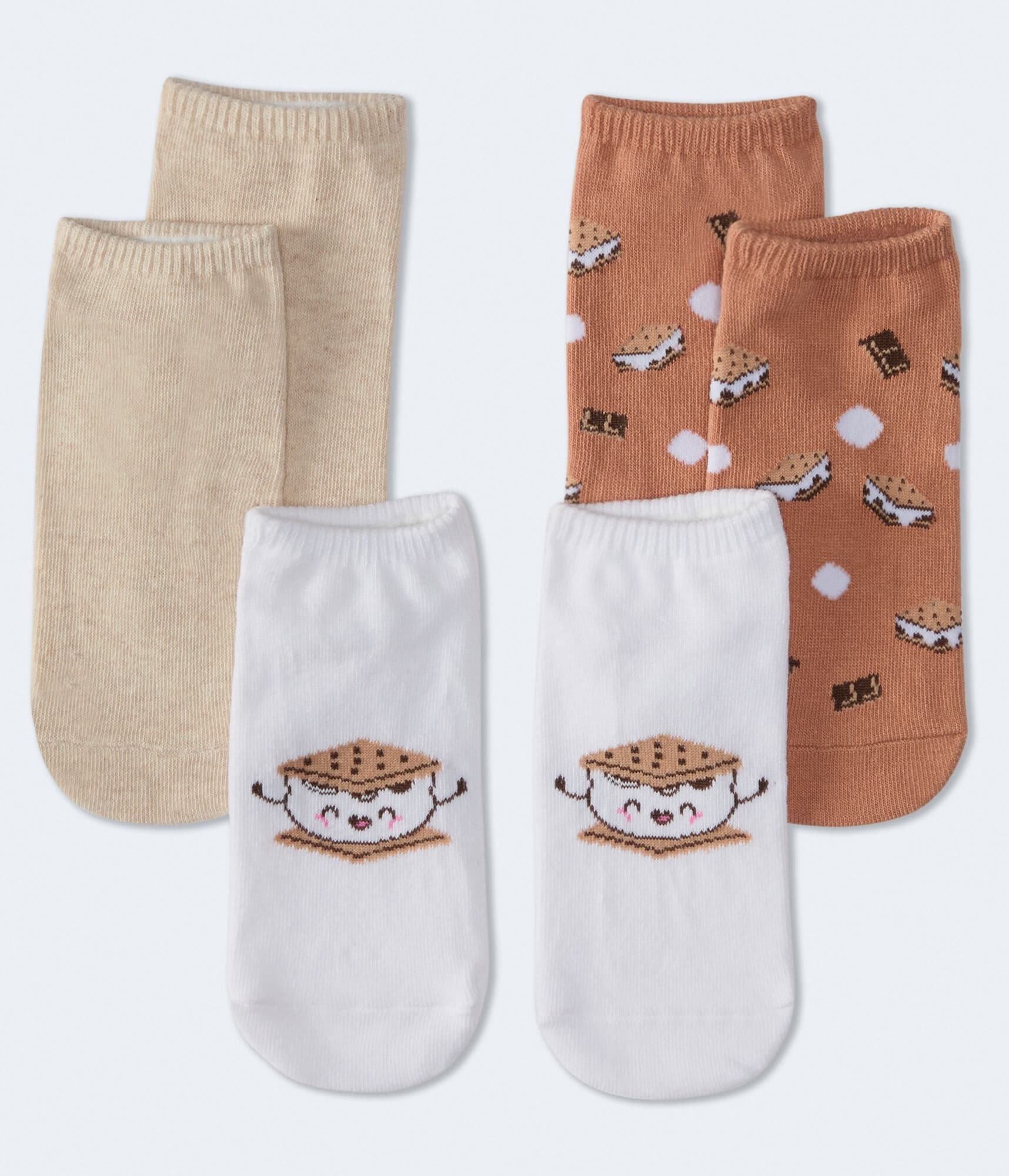 S'mores Ankle Sock 3-Pack