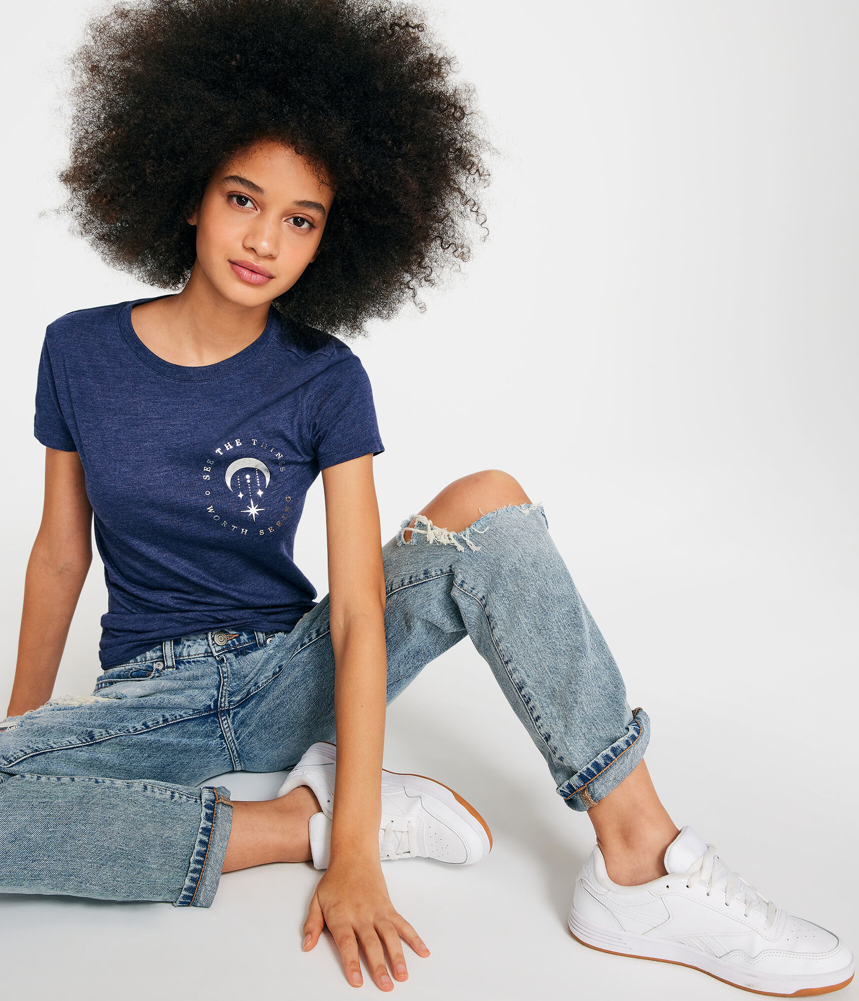 Celestial Foil Graphic Tee