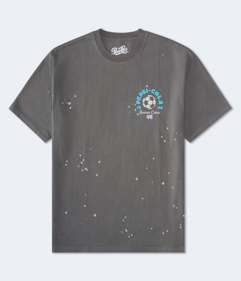 Pepsi Soccer Crew Relaxed Graphic Tee Pepsi Soccer Crew Relaxed Graphic Tee