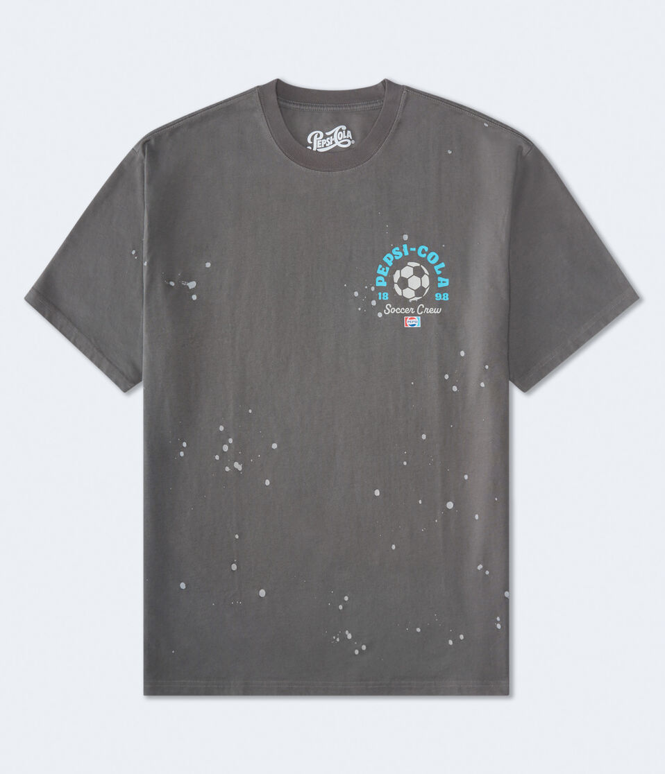 Pepsi Soccer Crew Relaxed Graphic Tee