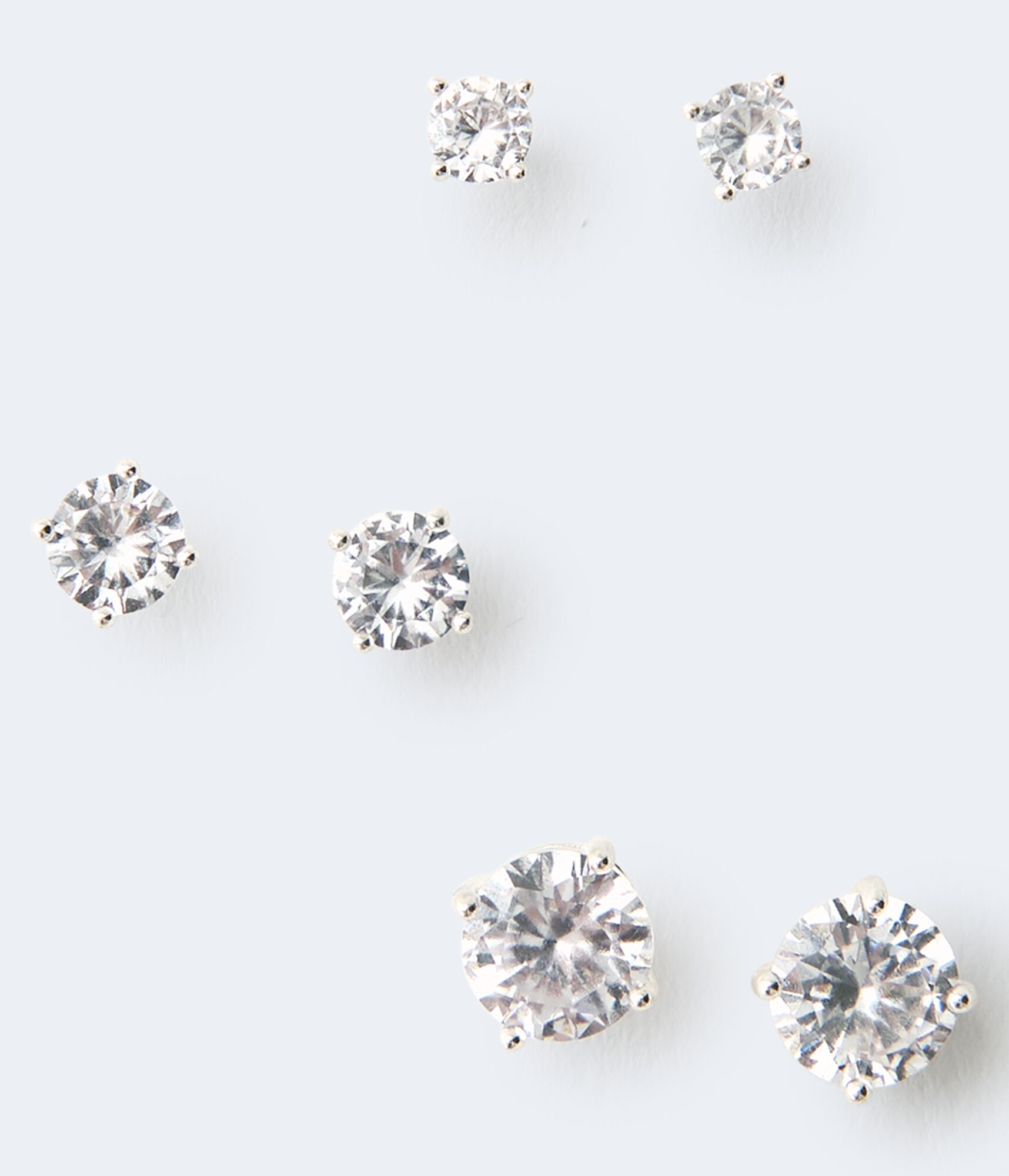 Rhinestone Earring 3-Pack