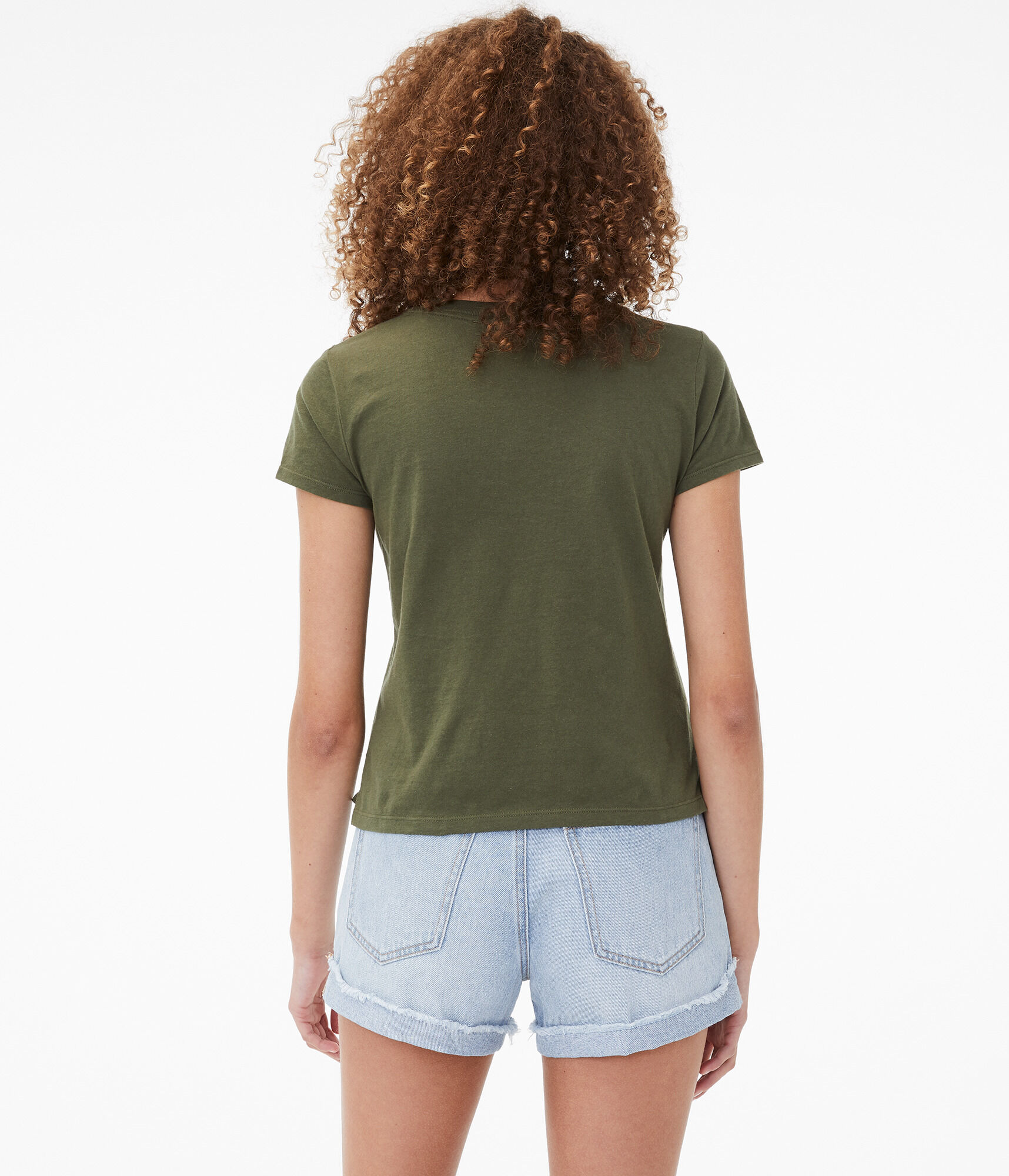 Palm Tree Logo Graphic Girl Tee