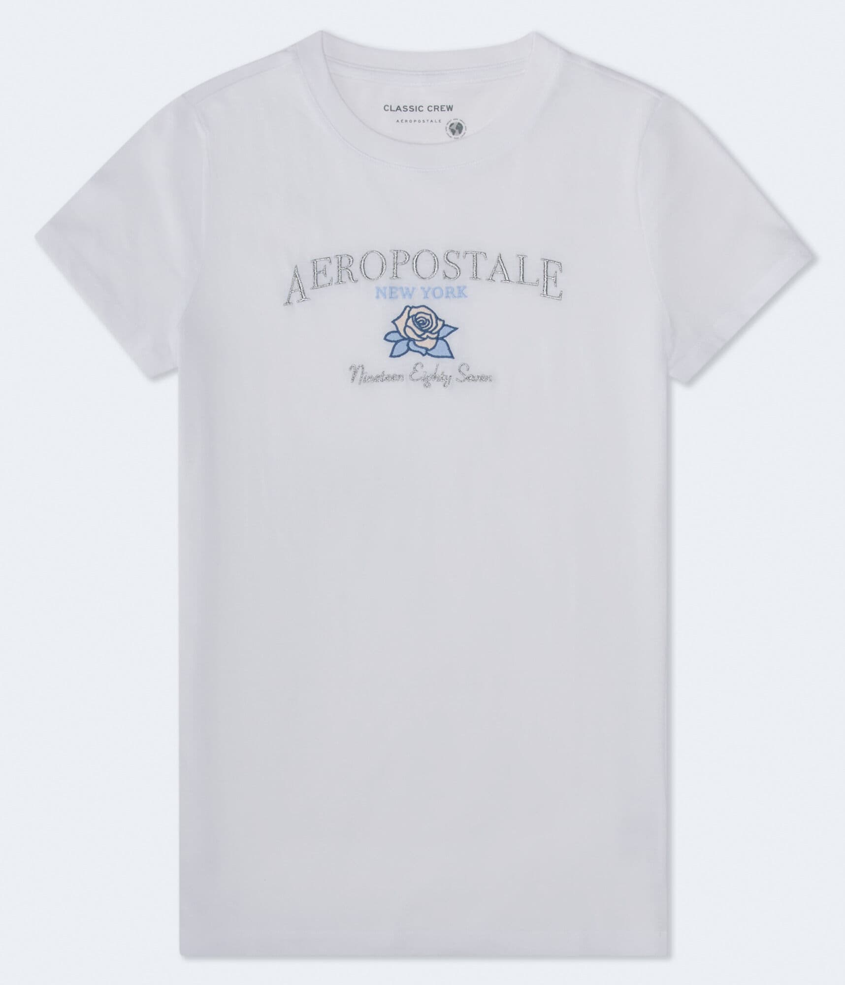 Aeropostale New York Flower Graphic Tee
