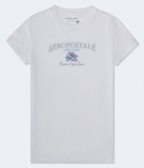 Aeropostale New York Flower Graphic Tee Aeropostale New York Flower Graphic Tee