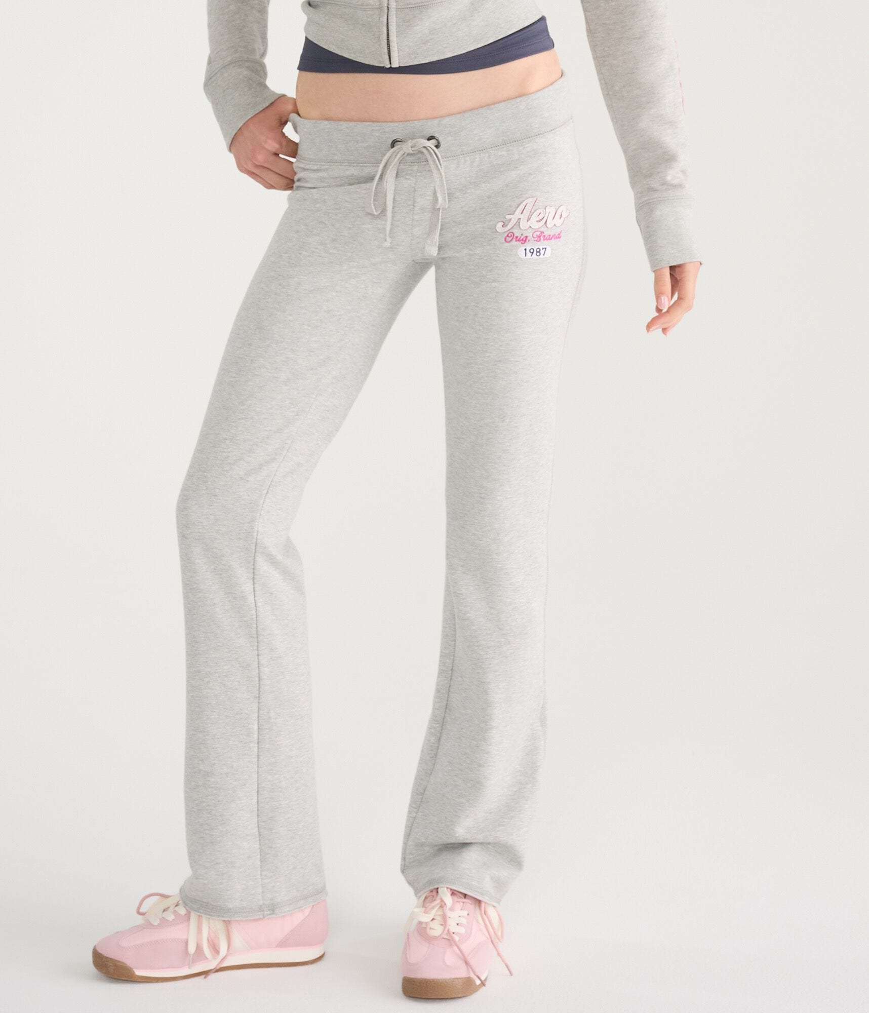 Aero Original Brand Fit &amp; Flare Sweatpants